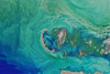 Caspian Sea Viewed from Space Poster Print - NASA