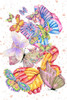 The joy of butterflies Poster Print - Aal Hussein Abdel