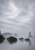 Swirling Sky Along the Coast Poster Print - Don Schwartz