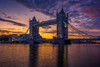 Tower Bridge in London, England Poster Print - Artographie