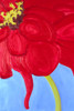 Red Zinnia Poster Print - Soraya Chemaly