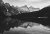 Stone Skipping on a Mountain Lake Poster Print - Artographie