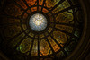 Stain Glass Dome Ceiling Poster Print - Artographie
