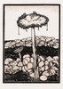 Dripping Mushroom 1916 Poster Print - Pictufy