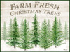Farm Fresh Christmas Trees Horizontal Poster Print - Paul Brent
