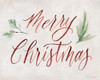 Merry Christmas Poster Print - Kristen Brockmon