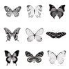 BW Butterfly Chart Poster Print - Swearingen Debra Van