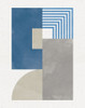 Deco Glam II Blue Poster Print - Moira Hershey