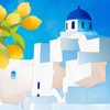 Santorini Neu Poster Print - Bre Ana Rut