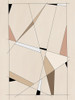 Geometric Beige art No.1 Poster Print - Elena Ristova