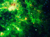 Green and Yellow Nebula I Poster Print - NASA