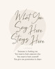 Stays Here No1 Poster Print - Beth Cai