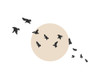 Flock Poster Print - Beth Cai