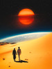 Cosmic Connection Poster Print - Taudalpoi