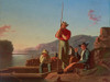 The Wood Boat Poster Print - George Caleb Bingham