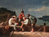 In a Quandary Poster Print - George Caleb Bingham