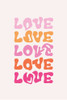 Love Poster Print - Design Oju