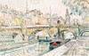 Tugboat at the Pont Neuf|Paris