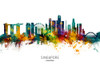Singapore Skyline Poster Print - Michael Tompsett Singapore Skyline Poster Print - Michael Tompsett