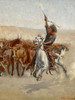 The Round Up Poster Print - Frederic Remington