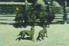 The Call for Help Poster Print - Frederic Remington