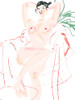 Girl Resting In A Chair Poster Print - Francesco Gulina