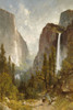 Bridal Veil Falls, Yosemite Valley Poster Print - Thomas Hill