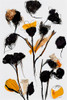 Black Dry Flowers Poster Print - Treechild