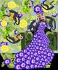 Frida in the Garden Poster Print - Lynnda Rakos