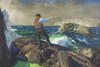 The Fisherman, 1917 Poster Print - George Bellows