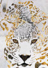 Grunge jaguar gold Poster Print - Sarah Manovski