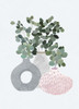 Scandi Japandi House Plant trio Poster Print - Sarah Manovski