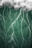 The Emerald Thunderstorm No2 Poster Print - Ema Paraschiv