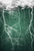 The Emerald Thunderstorm No1 Poster Print - Ema Paraschiv