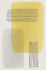 Yellow Watercolor Shapes Series #1 Poster Print - Jay Stanley
