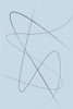 Blue Abstract No2 Poster Print - Design Oju