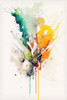 Color Burst Poster Print - Mauro