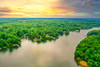 Lake Sunset 2 Poster Print - Will Malone
