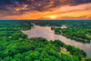 Lake Sunset Poster Print - Will Malone