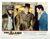 The Alamo, Us Lobbycard From Left: Richard Widmark, John Wayne, Laurence Harvey, 1960 Poster Print