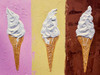 Ice Creams On Neapolitan Poster Print - Alice Straker