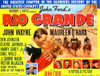 Rio Grande, From Left: John Wayne, Maureen O'Hara, Bottom From Far Left: Claude Jarman Jr., Ben Johnson, Harry Carey Jr., Chill Wills, J. Carrol Naish, Victor Mclaglen, 1950 Poster Print