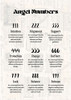 Angel Numbers Poster Print - Amelie