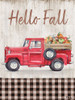 Truckin Into Fall Vertical II Poster Print - Paul Brent