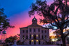 Courthouse Sunset 2 Poster Print - Will Malone