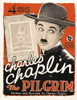 The Pilgrim, Charles Chaplin,, 1923 Poster Print