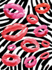 Lovers Day Vertical VII - Zebra Poster Print - Paul Brent