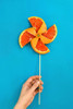 Summertime Pinwheel Poster Print - Dina Belenko