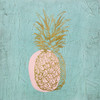 Golden Pineapple Poster Print - Studio STA