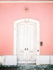 The white door Lisbon Poster Print - Raisa Zwart